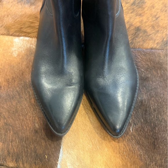 Marc Fisher Hilaria Black Western Boots - Picture 4 of 6